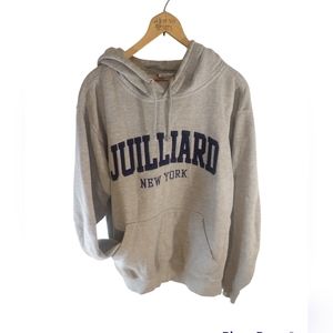 Julliard Hoodie grey size small